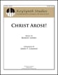 Christ Arose! piano sheet music cover